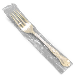 Summer Rose by International, Gold Electroplate Dinner Fork