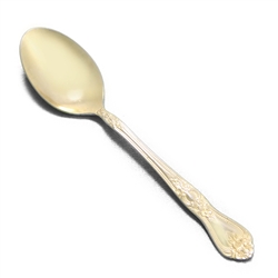 Summer Rose by International, Gold Electroplate Teaspoon