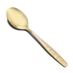Golden Spring Garden by International, Gold Electroplate Place Soup Spoon