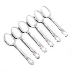 Carolina by Holmes & Edwards, Silverplate Demitasse Spoon, Set of 6