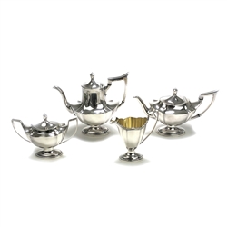 Plymouth by Gorham, Silverplate 4-PC Tea & Coffee Service