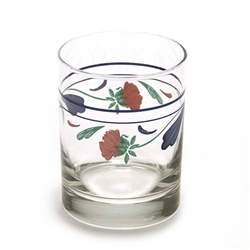 Poppies On Blue by Lenox, Glass Double Old Fashion