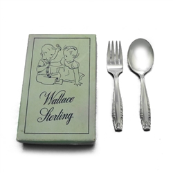 Stradivari by Wallace, Sterling Baby Spoon & Fork