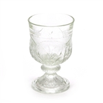 Pebble Leaf Clear by Indiana, Glass Water Goblet