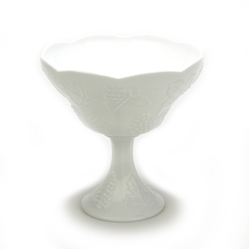 Harvest Milk Glass by Colony, Glass Compote