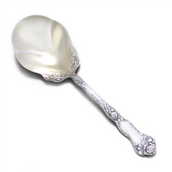 American Beauty Rose by Holmes & Edwards, Silverplate Berry Spoon