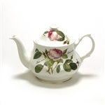 Redoute Roses by Roy Kirkham, China Teapot