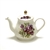 Teapot by Arthur Wood & Son, China, Pansies