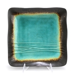 Galaxy Jade by Baum Bros., Stoneware Salad Plate