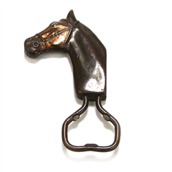 Bottle Opener, Copper, Horse Head