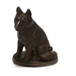 Figurine by Japan, Cast Iron, German Shepherd