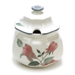 Silk Flowers by Mikasa, China Sugar Bowl w/ Lid