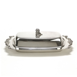 Royal Rose by Wallace, Silverplate Butter Dish