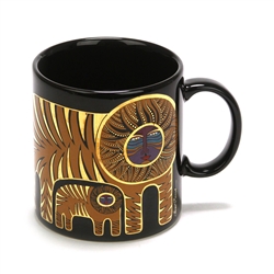 Mug by Laurel Burch, Stoneware, Tigers