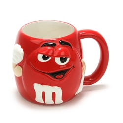 Mug by Galerie, Ceramic, M & M, Red