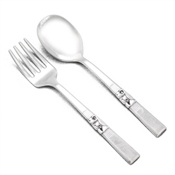 Morning Star by Community, Silverplate Baby Spoon & Fork