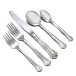 Queen Elizabeth by National, Silverplate 5-PC Setting w/ Soup Spoon