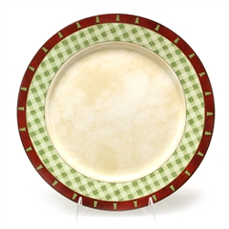 North Country Snowmen by Zak Designs, Stoneware Dinner Plate