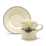 Holly Joy by Pfaltzgraff, Stoneware Cup & Saucer