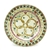 Twelve Days of Christmas by 222 Fifth, PTS, Stoneware Salad Plate, 5 Golden Rings