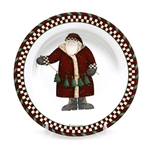 Santa's Spirit by Sakura, Stoneware Salad Plate