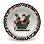 Santa's Spirit by Sakura, Stoneware Salad Plate