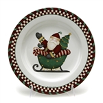 Santa's Spirit by Sakura, Stoneware Salad Plate