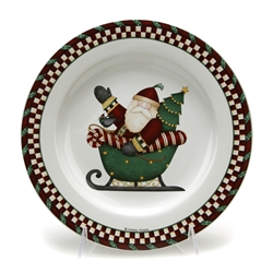 Santa's Spirit by Sakura, Stoneware Salad Plate