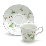 Strawberry Fair by Mikasa, China Cup & Saucer