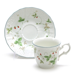 Strawberry Fair by Mikasa, China Cup & Saucer
