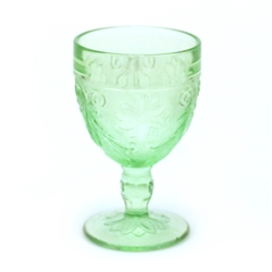 Sandwich Light Green by Tiara, Glass Water Goblet