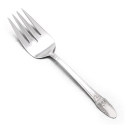 First Love by 1847 Rogers, Silverplate Cold Meat Fork