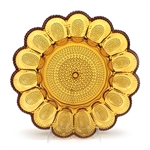 Hobnail Amber by Indiana, Glass Deviled Egg Plate