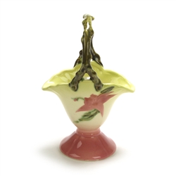 Woodland Chartreuse Pink, Glossy by Hull, Pottery Basket