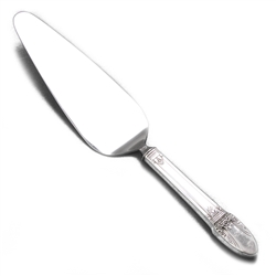 First Love by 1847 Rogers, Silverplate Pie Server, Drop, Hollow Handle