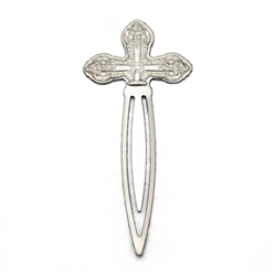 Grande Baroque by Wallace, Sterling Bookmark, Cross
