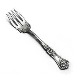 Grenoble by William A. Rogers, Silverplate Salad Fork, Monogram Helen M. Frank
