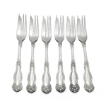 Arbutus by Rogers & Bros., Silverplate Pastry Fork, Set of 6