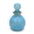 Perfume Bottle by Avon, Glass, Blue Scroll Design