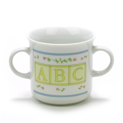Child's Cup by TM, Stoneware, ABC
