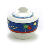 Barbados by Christopher Stuart, China Sugar Bowl w/ Lid