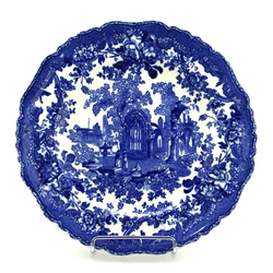 Dinner Plate by Mason's, Ironstone, Blue
