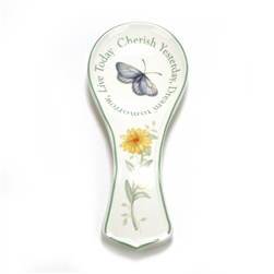 Butterfly Meadow by Lenox, China Spoon Rest/Holder, Easterblue