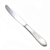 Dinner Knife, Hollow Handle by Gailstyn, Silverplate, Flowers & Scallops