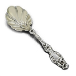 Lily by Whiting Div. of Gorham, Sterling Sugar Spoon, Gilt Bowl, Monogram H