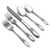 White Orchid by Community, Silverplate 5-PC Setting w/ Soup Spoon