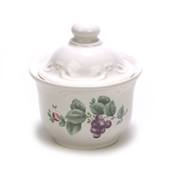 Grapevine by Pfaltzgraff, Stoneware Sugar Bowl w/ Lid