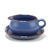 Mesa Sky Blue by Dansk, Stoneware Gravy Boat & Tray