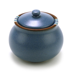 Mesa Sky Blue by Dansk, Stoneware Sugar Bowl w/ Lid