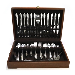 Lady Hamilton by Community, Silverplate Flatware Set, 78-PC